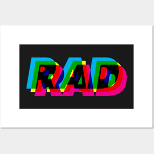 RAD CMYK Posters and Art